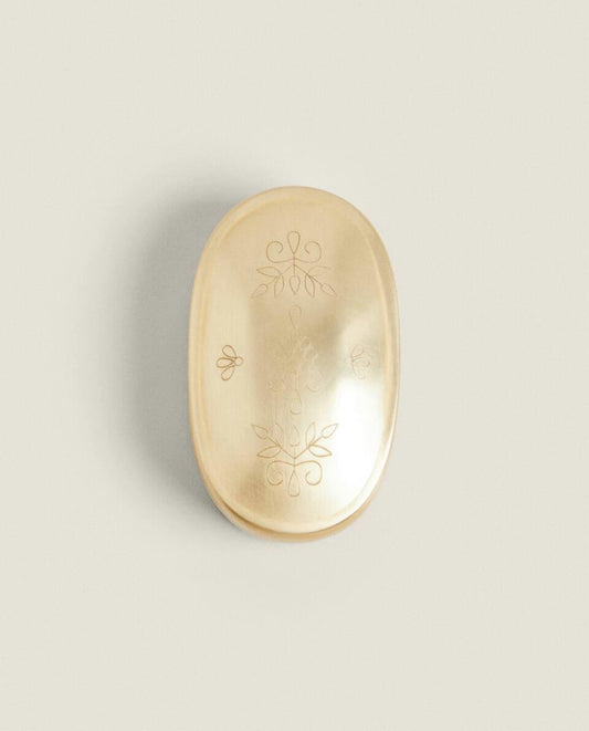 OVALES Graviertes Kästchen