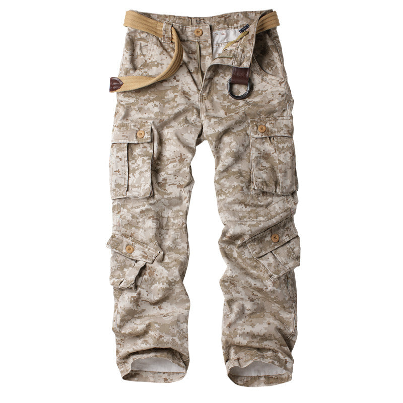 Men's Camouflage Outdoor Multi-Pocket Cargo Pants - Category 1 - Free Shipping