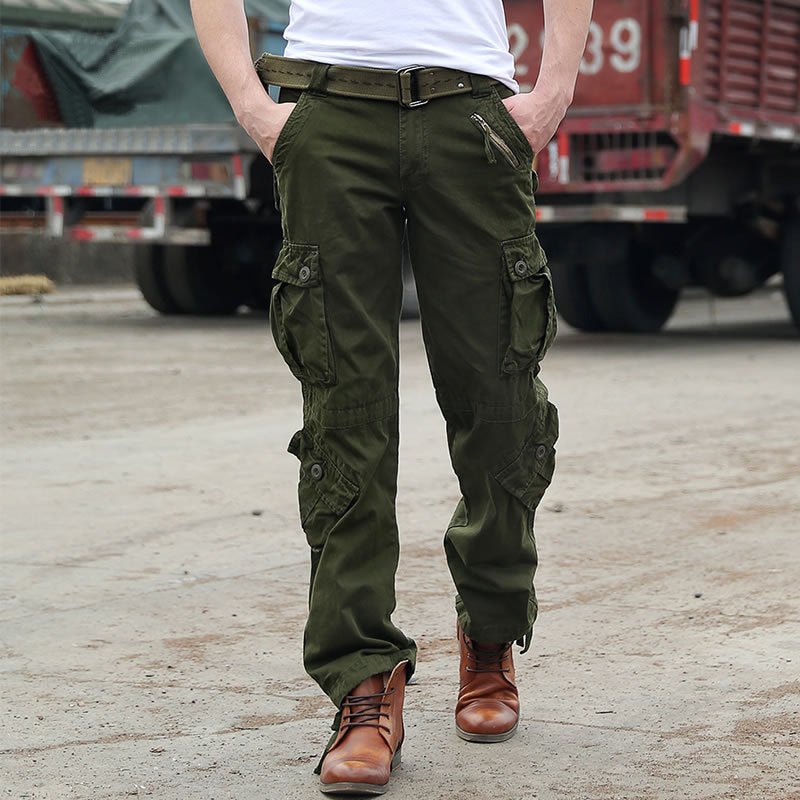 Men's Camouflage Outdoor Multi-Pocket Cargo Pants - Category 1 - Free Shipping