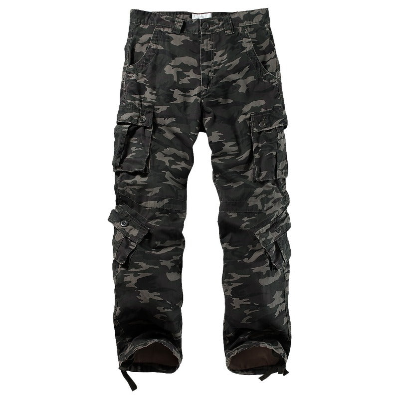Men's Camouflage Outdoor Multi-Pocket Cargo Pants - Category 1 - Free Shipping
