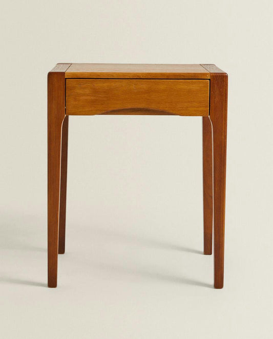 Nachttisch aus Eiche mit Schublade