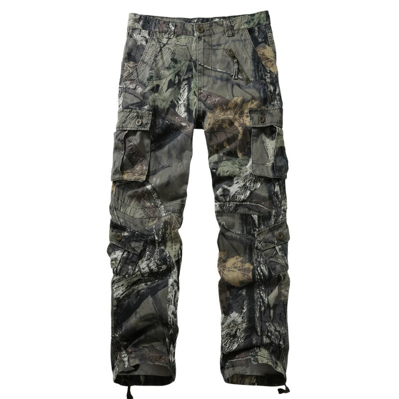Men's Camouflage Outdoor Multi-Pocket Cargo Pants - Category 1 - Free Shipping