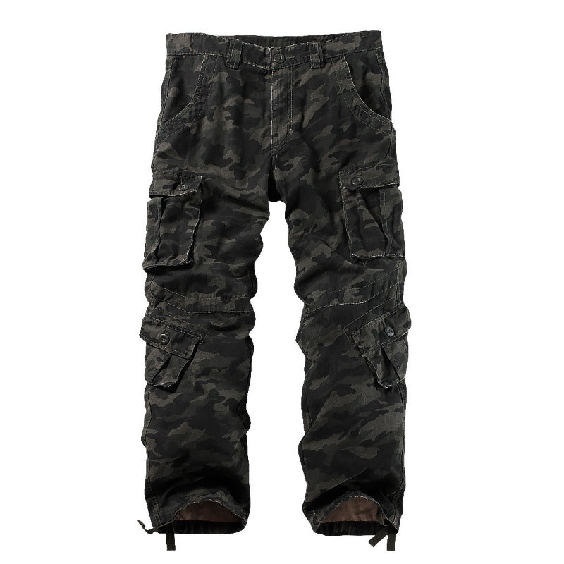 Men's Camouflage Outdoor Multi-Pocket Cargo Pants - Category 1 - Free Shipping