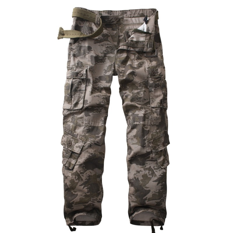 Men's Camouflage Outdoor Multi-Pocket Cargo Pants - Category 1 - Free Shipping