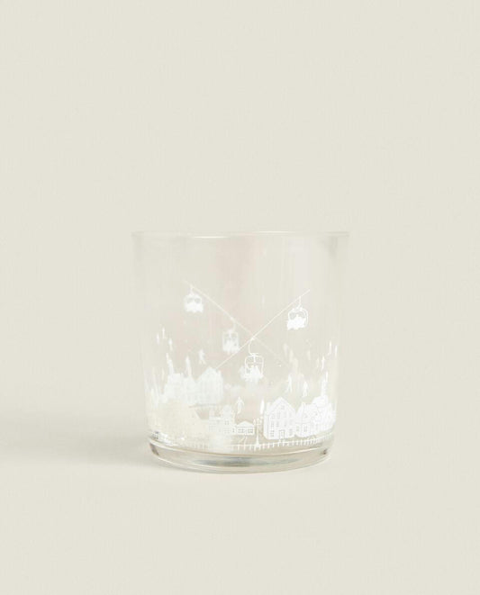 WEIHNACHTS-SKIPISTENTRANSFER-TUMBLER