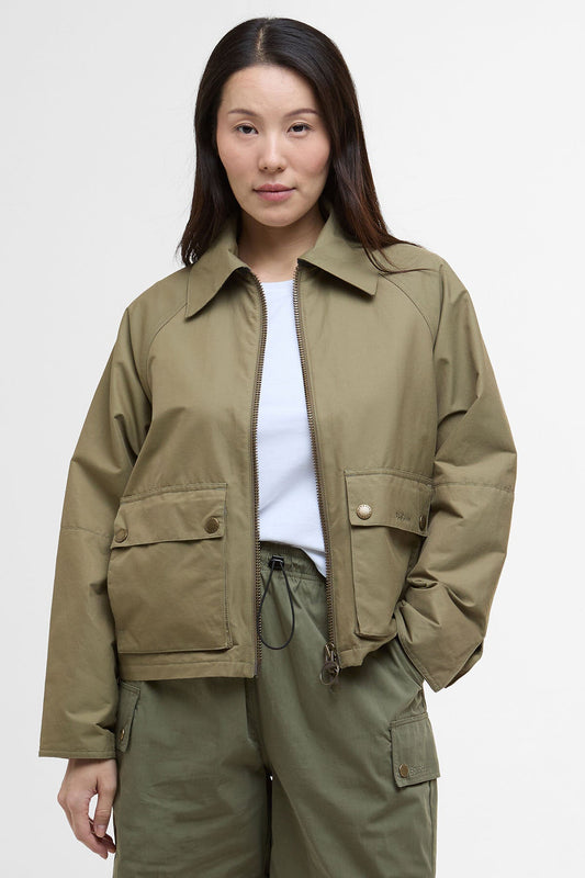 Tilda Casual Jacket - DUSKY GREEN/CLASSIC