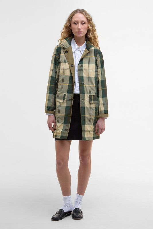 Babbity Reversible Showerproof Jacket - DUSKY GREEN/ANCIENT