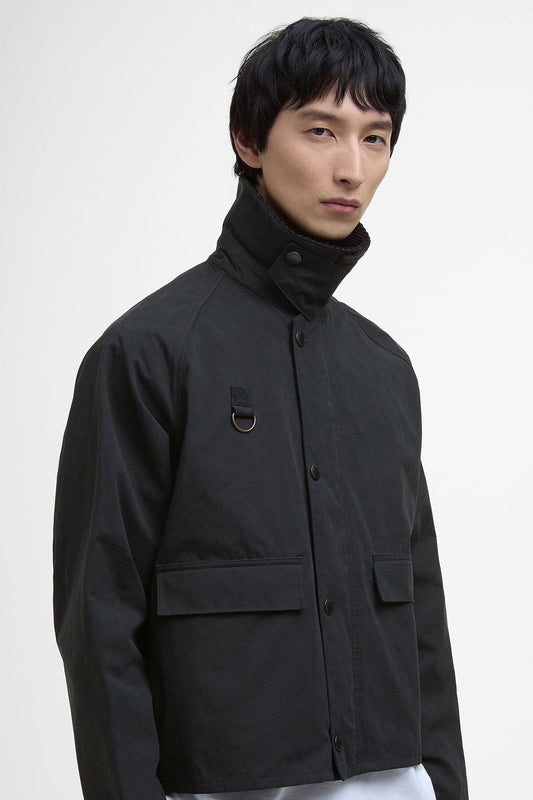 Spey Oversized Casual Jacket - BLACK