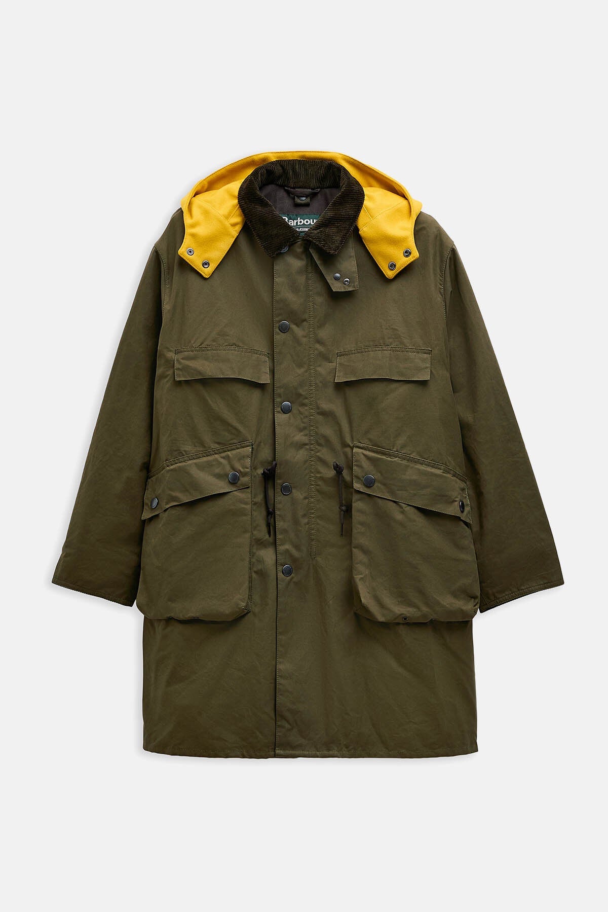 Sunshine Oversized Bedale Casual Field Coat - KHAKI BROWN