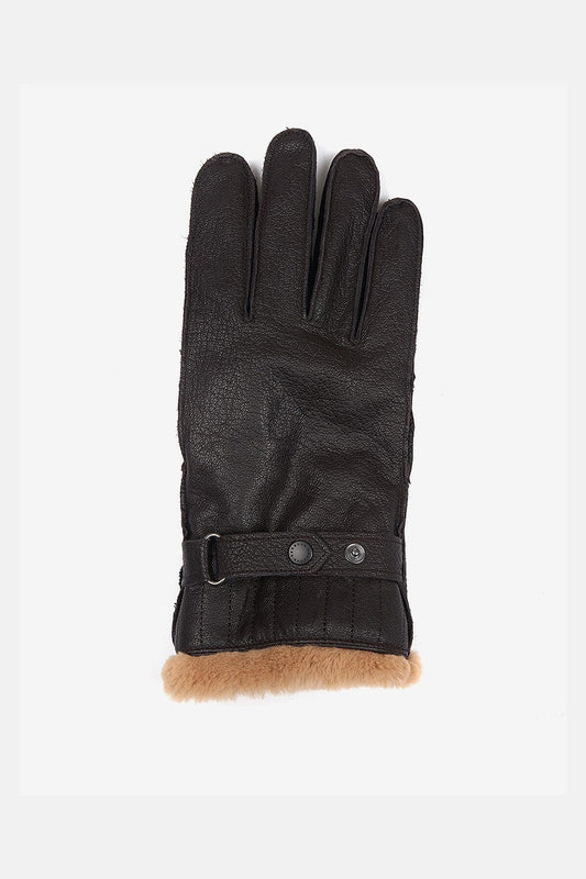 Leather Utility Gloves - BROWN