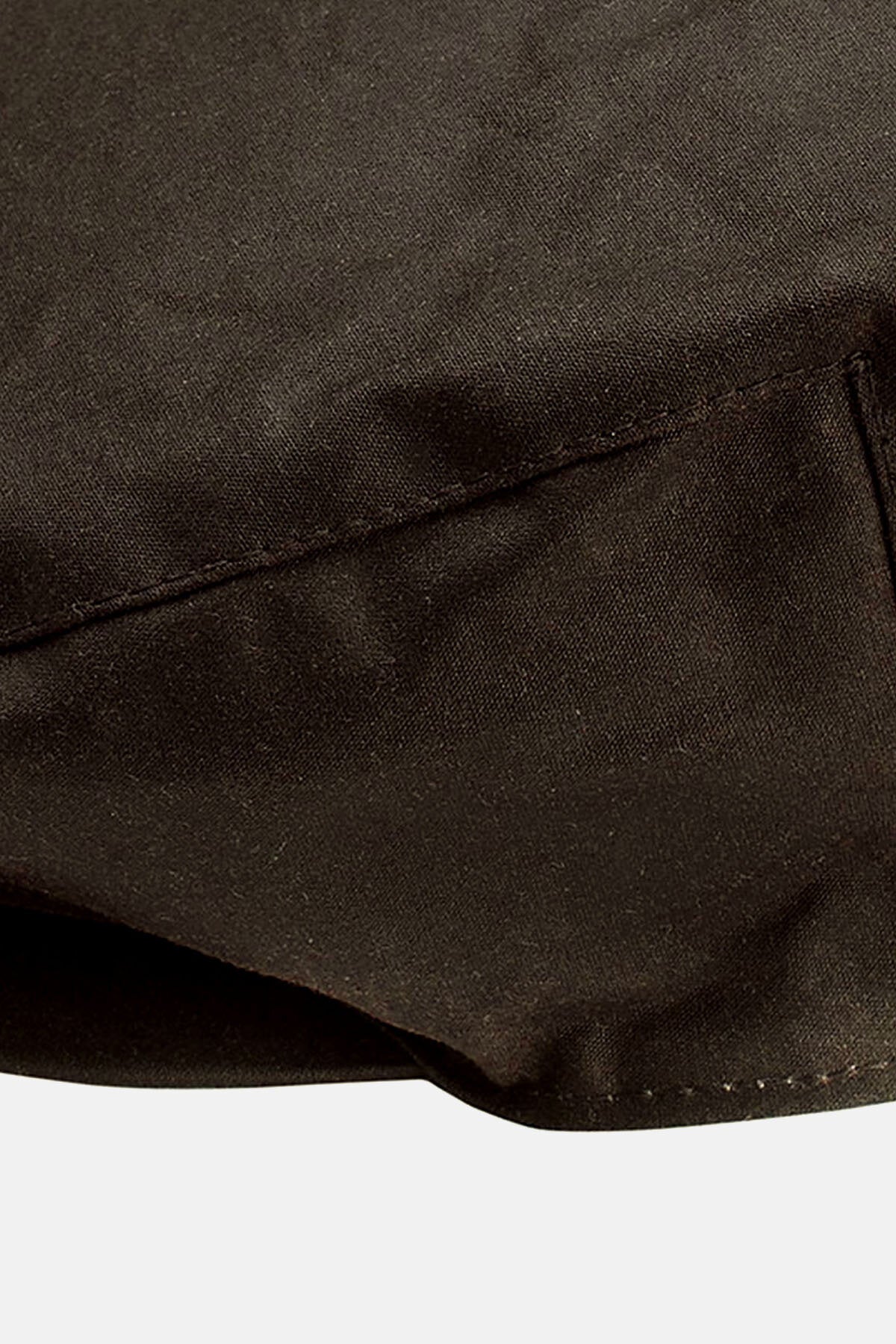 Wax Flat Cap - OLIVE