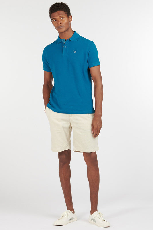 Polo Tartan Pique - LYONS BLUE