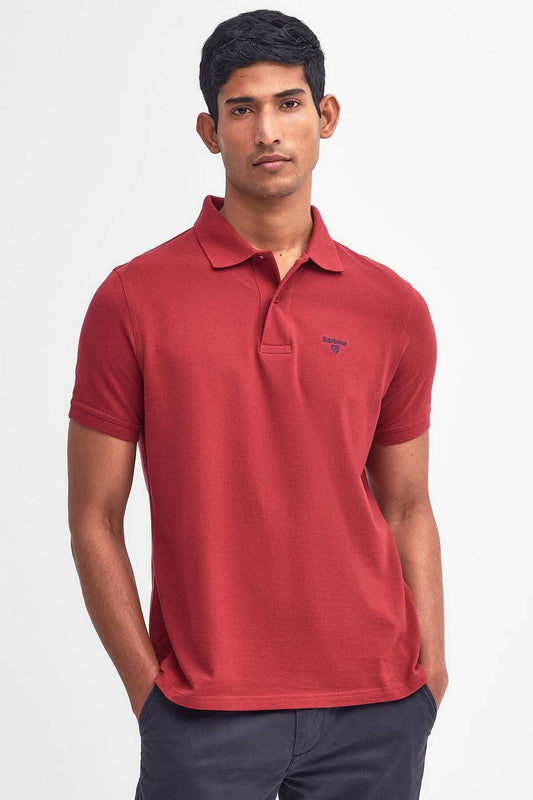 Lightweight Sports Polo Shirt - BIKING RED