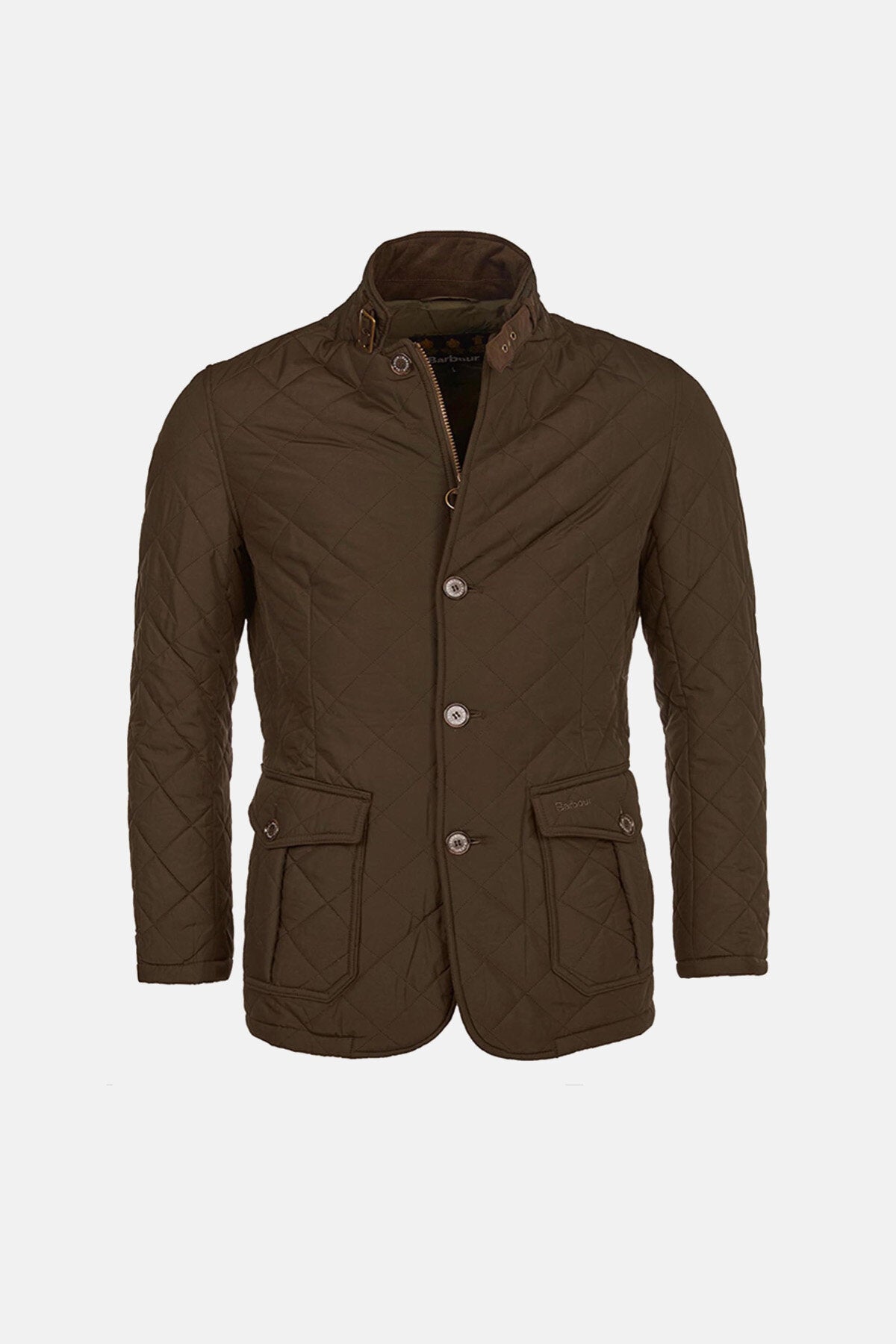 Quilted Lutz Jacket - OLIVE