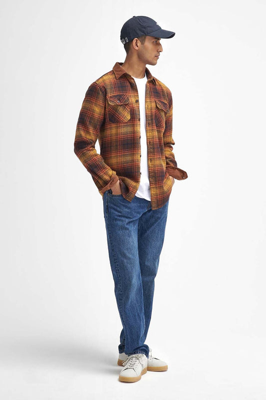 Nevis Tailored Long Sleeved - BROWN