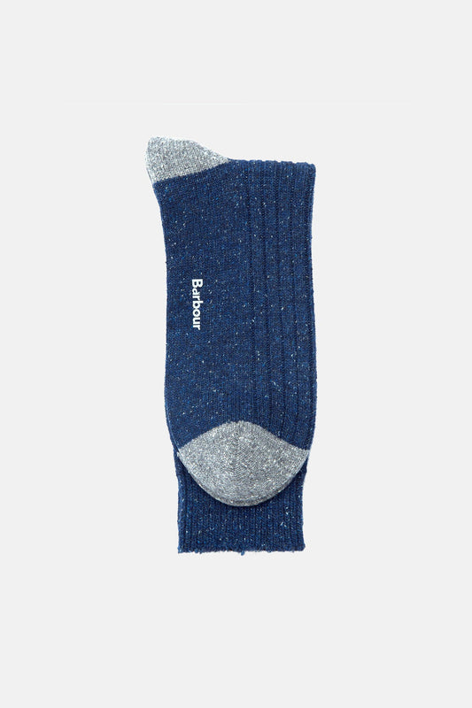 Cotton Socks - NAVY/GREY