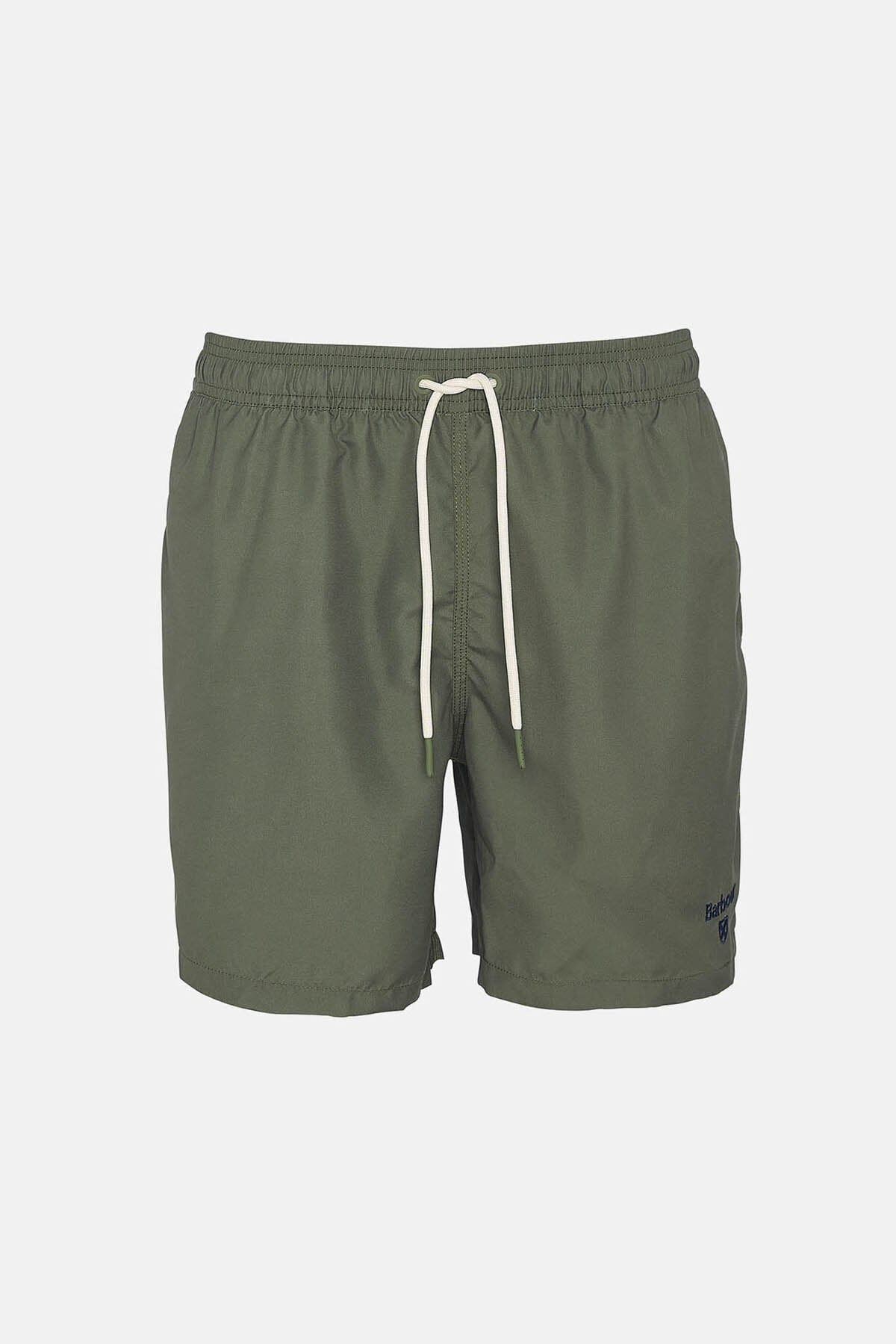 Logo Swim Shorts - OLIVE
