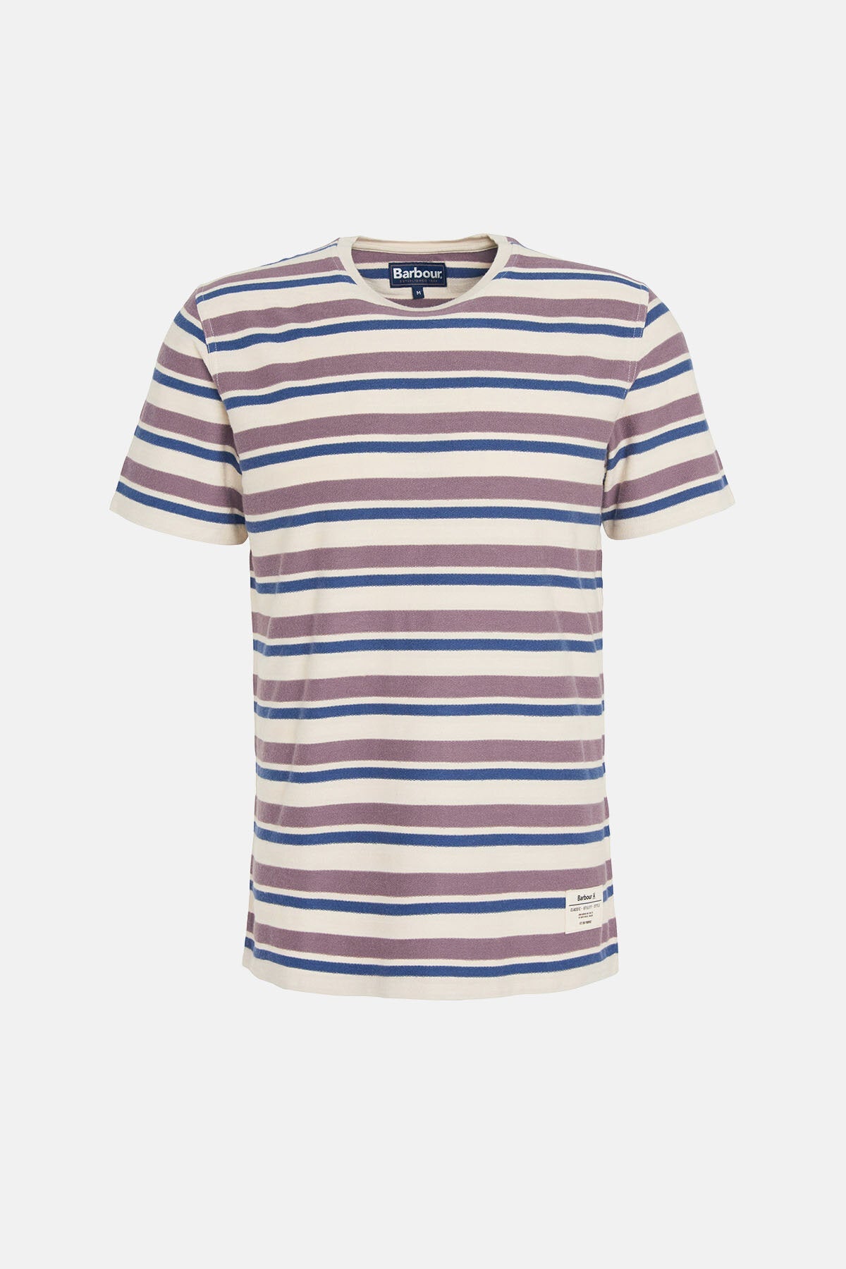 Whitwell Striped T-Shirt - PURPLE SLATE