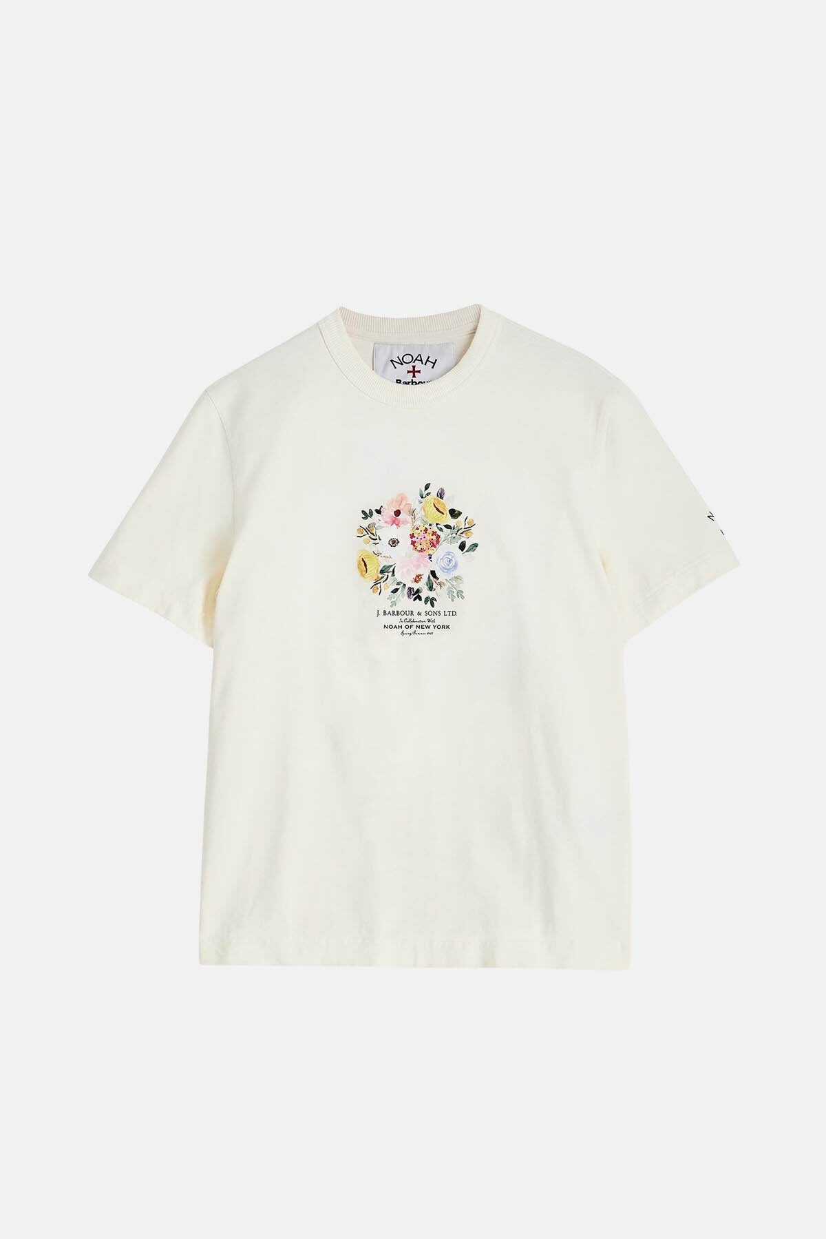 Floral T-Shirt - WHISPER WHITE