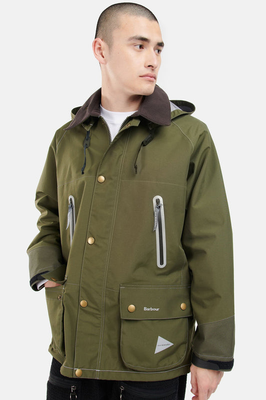 And Wander 3l Jacket - DARK OLIVE