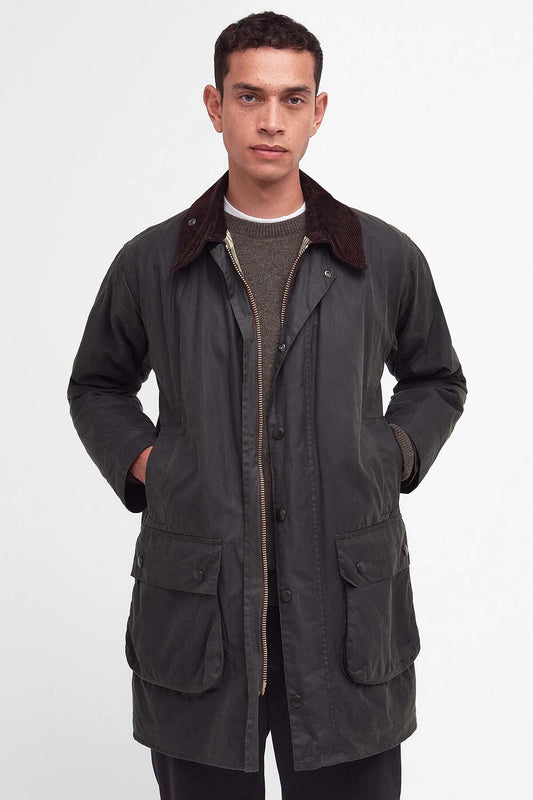 Border Wax Jacket - SAGE