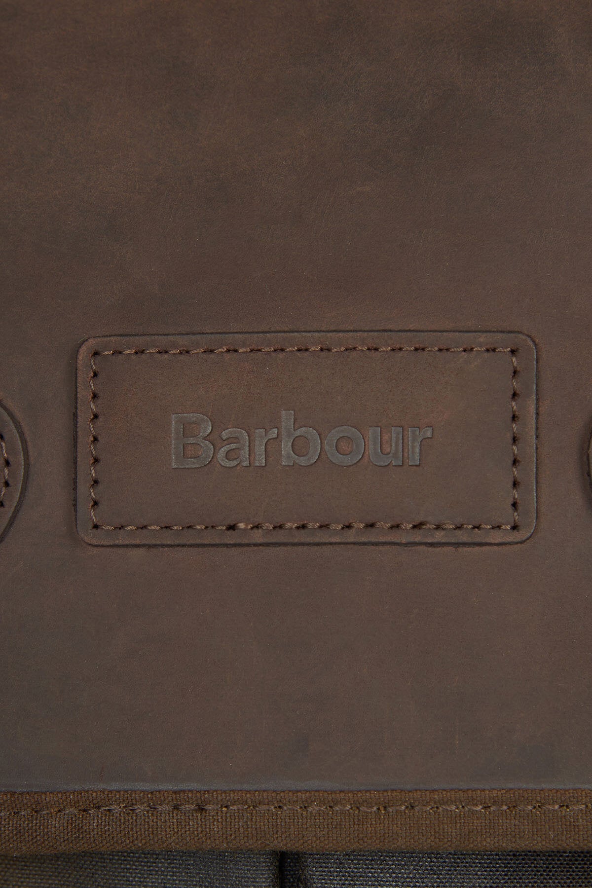 Wax Leather Briefcase - OLIVE