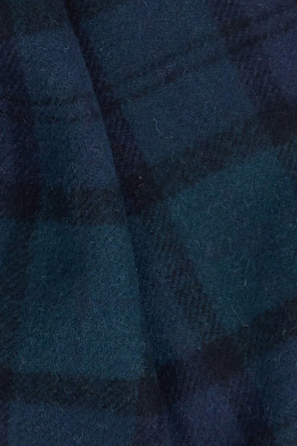 Tartan Lambswool Scarf - BLACK WATCH