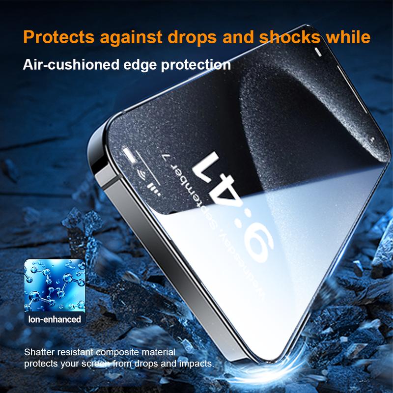 🔥📱Luxury Privacy Screen Protector-Dust Free Without Bubbles
