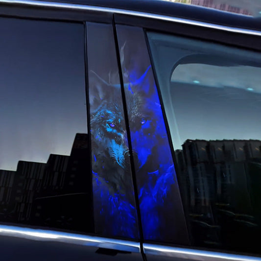 Wolf Car Door Stickers