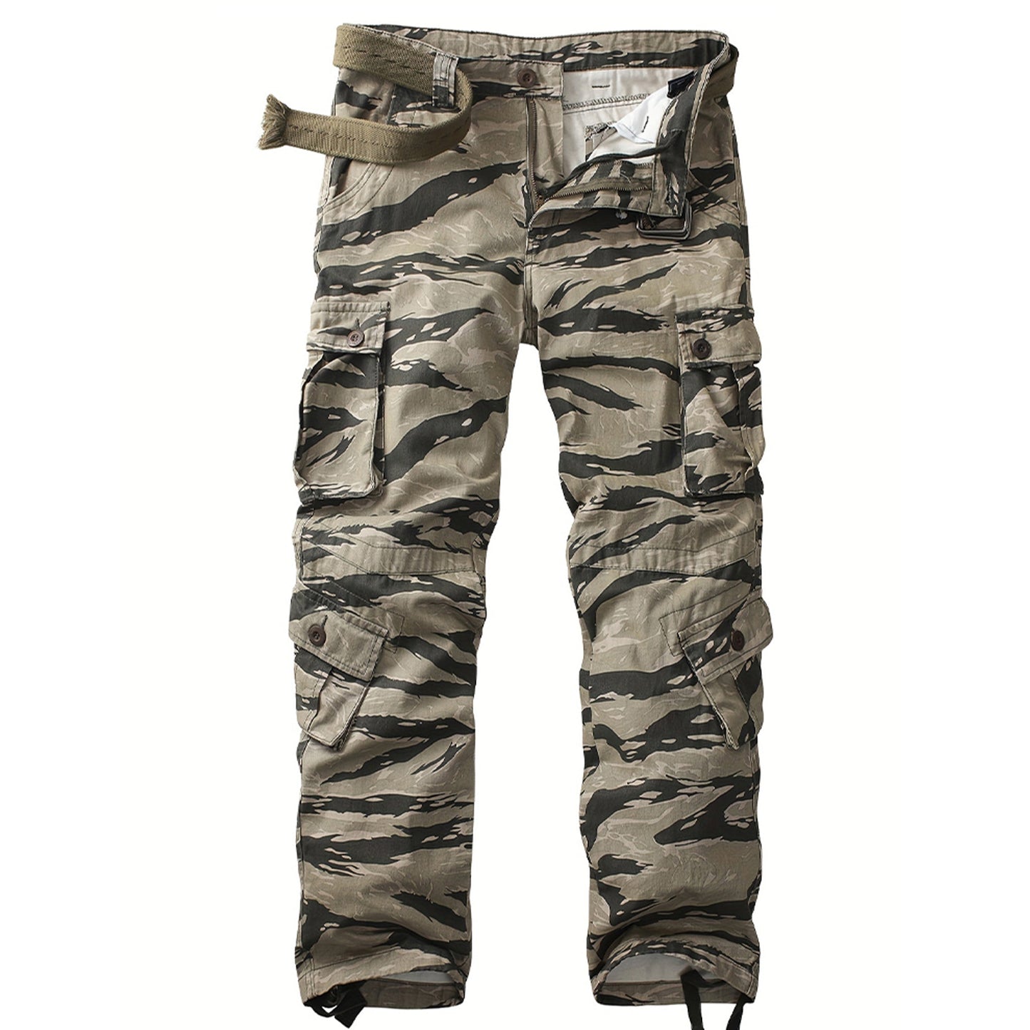 Men's Camouflage Outdoor Multi-Pocket Cargo Pants - Category 1 - Free Shipping