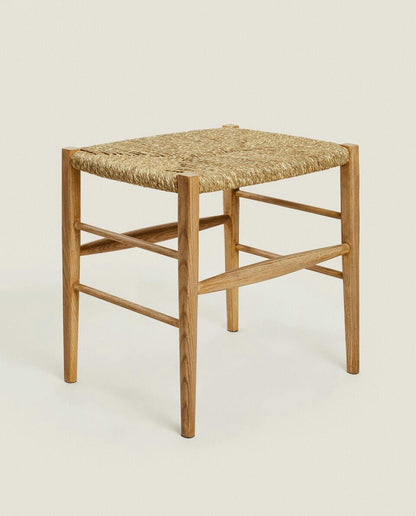 Bank aus Esche und Seegras 