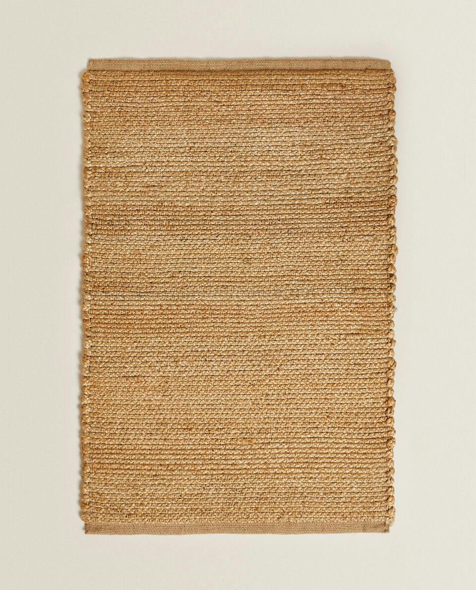 Fußmatte aus geflochtenem Jute 