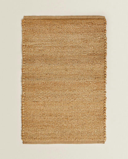 Fußmatte aus geflochtenem Jute 