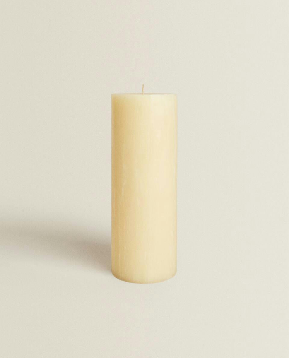 LONG CYLINDRICAL CANDLE