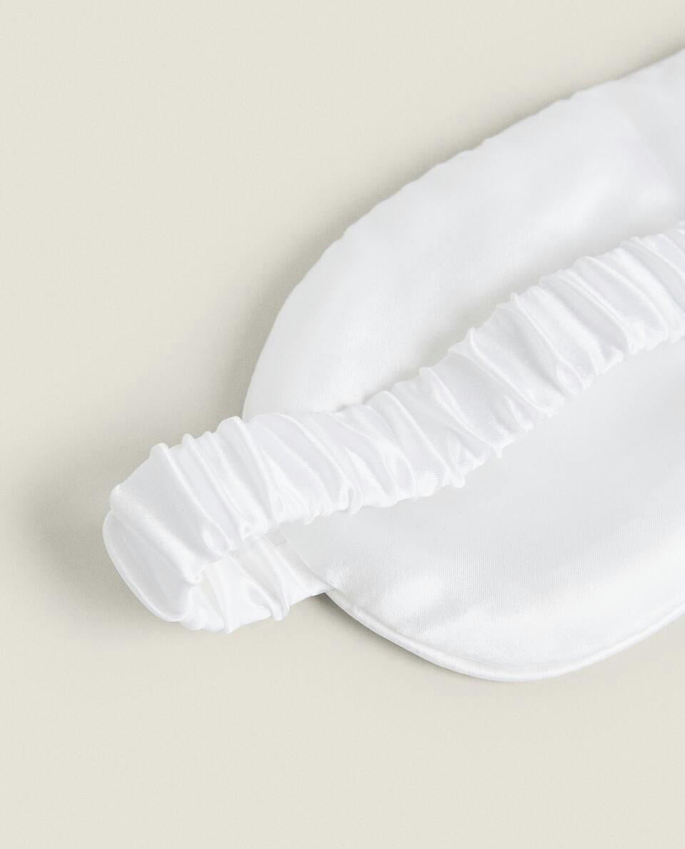 Augenmaske aus 100 % Maulbeerseide 