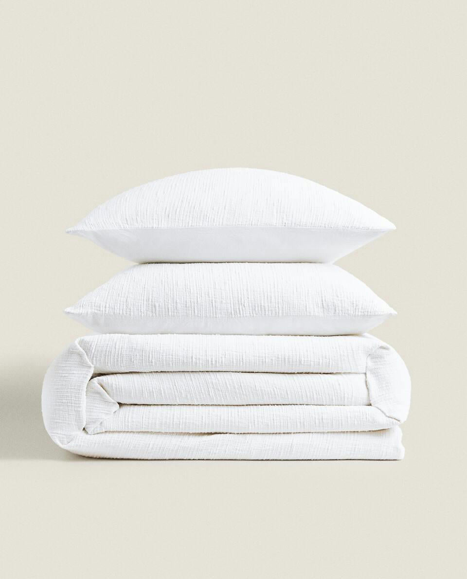 Bettbezug mit erhöhtem Tagesdeckeneffekt 