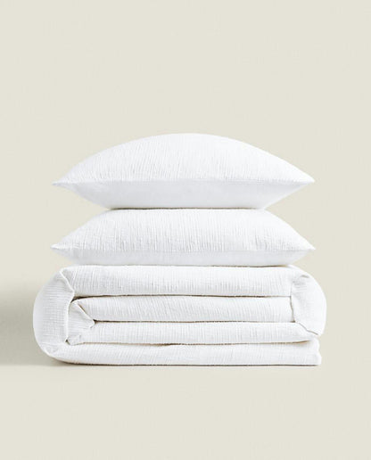 Bettbezug mit erhöhtem Tagesdeckeneffekt 