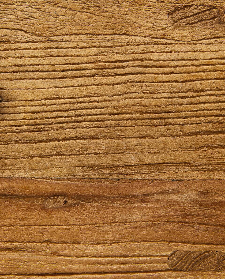 Hocker aus Ulmenholz 