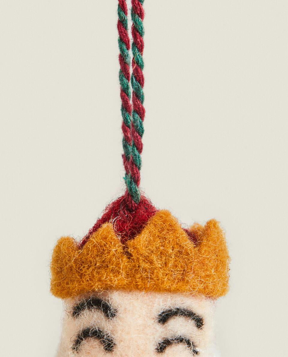 FELT SAINT MELCHIOR CHRISTMAS DECORATION