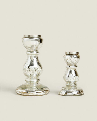 GEOMETRISCHER GLASKERZENSTÄNDER 