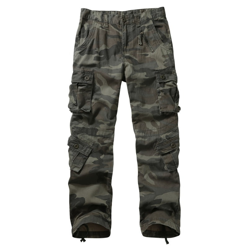 Men's Camouflage Outdoor Multi-Pocket Cargo Pants - Category 1 - Free Shipping