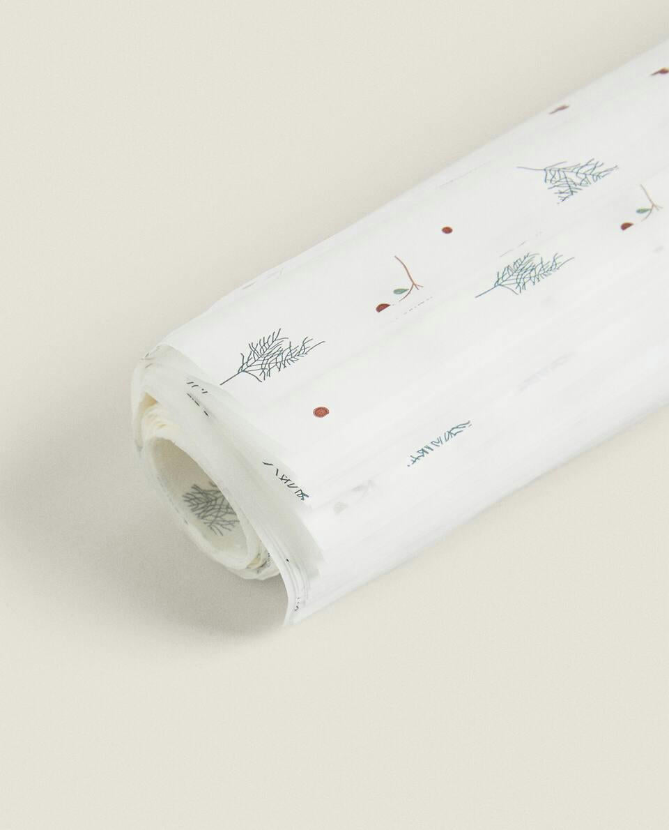 CHRISTMAS MISTLETOE OVEN PAPER PACK (PACK OF 20)