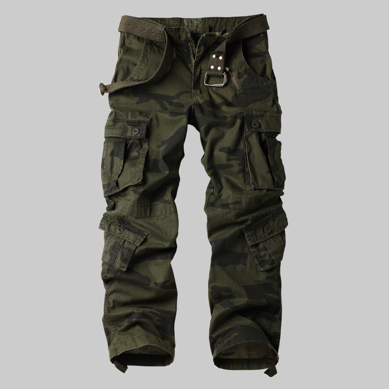 Men's Camouflage Outdoor Multi-Pocket Cargo Pants - Category 1 - Free Shipping