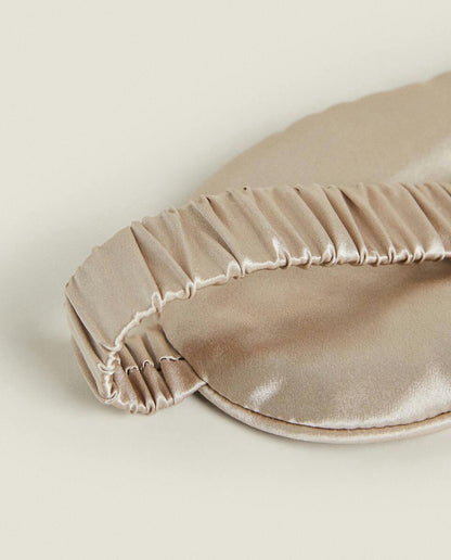 Augenmaske aus 100 % Maulbeerseide 