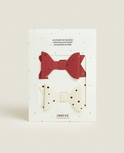 PACK OF CHILDREN’S CHRISTMAS GIFT BOWS (PACK OF 4)