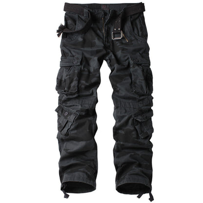 Men's Camouflage Outdoor Multi-Pocket Cargo Pants - Category 1 - Free Shipping