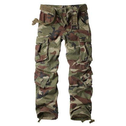 Men's Camouflage Outdoor Multi-Pocket Cargo Pants - Category 1 - Free Shipping