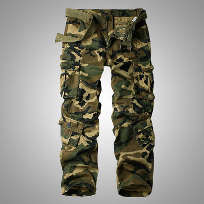 Men's Camouflage Outdoor Multi-Pocket Cargo Pants - Category 1 - Free Shipping