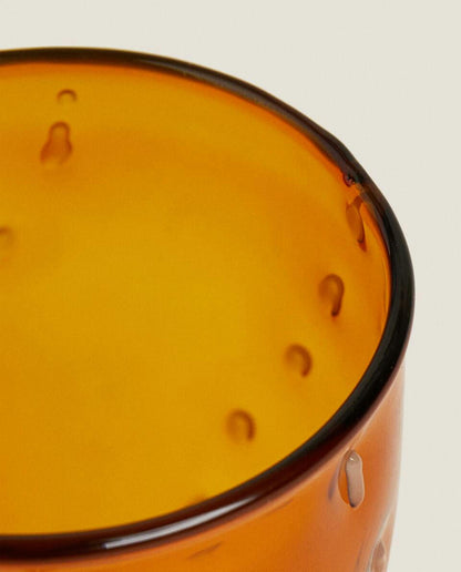 BOROSILICATE GLASS WITH DOTS