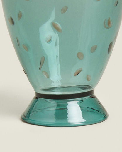 BOROSILICATE GLASS WITH DOTS